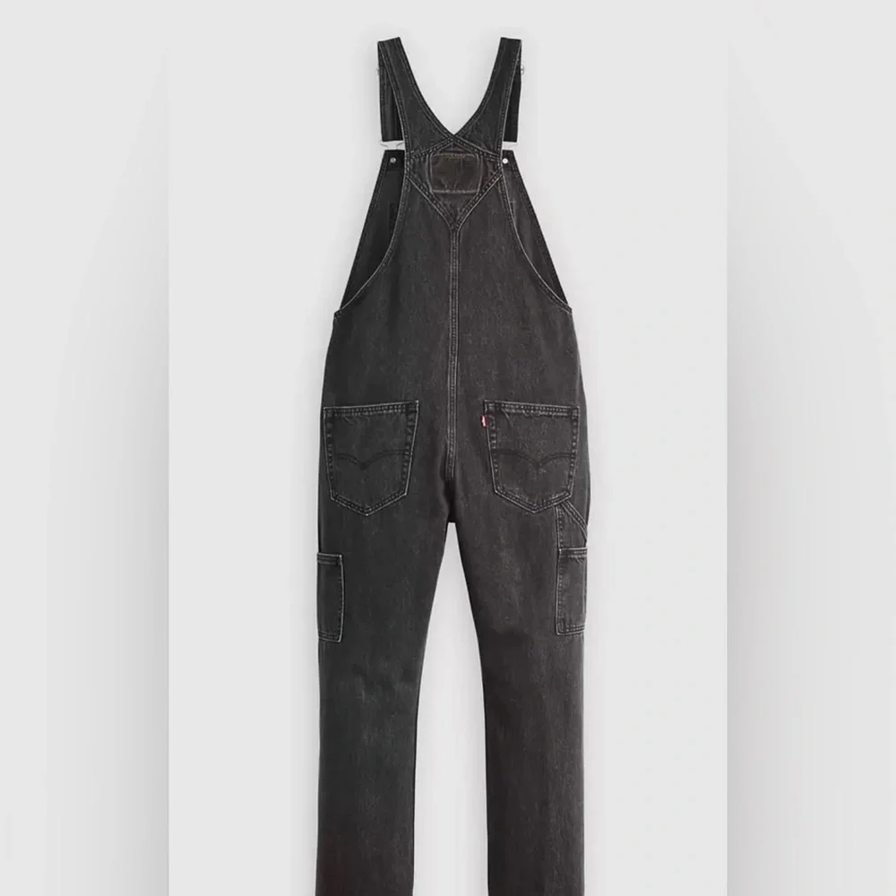 Levi's®‎ Workwear RED TAB™ MEN'S durable Black denim OVERALLS size Small new